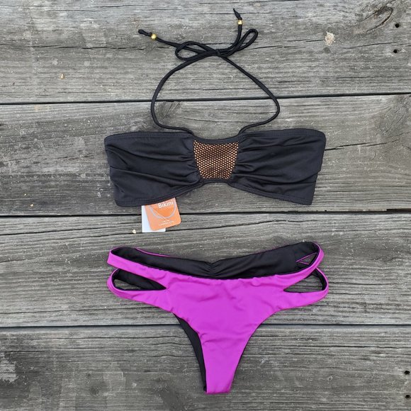 DAKODA MESH BANDEAU Bikini top - Picture 3 of 12